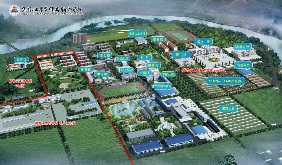 北京农业职业学院地图图片